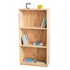 Kệ sách nhỏ 3 tầng 30x50x60cm gỗ cao su KS68196