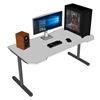 Bàn chơi game GamingDesk gỗ cao su khung sắt lắp ráp GD68060