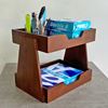 Khay đựng hồ sơ tài liệu văn phòng bằng gỗ PKVP002