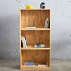 Kệ sách nhỏ đơn giản 3 tầng bằng gỗ cao su KS68196