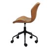 Ghế làm việc chân xoay nệm bọc da PU GAK-453AX