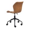 Ghế làm việc chân xoay nệm bọc da PU GAK-453AX