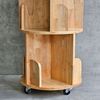 Picture of Kệ sách di động 3 tầng gỗ tự nhiên KS68191
