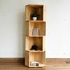 Kệ góc tường 4 tầng gỗ tự nhiên KGT68016