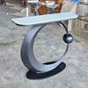 Picture of Bàn console MOON 02 mặt đá khung sắt CST056