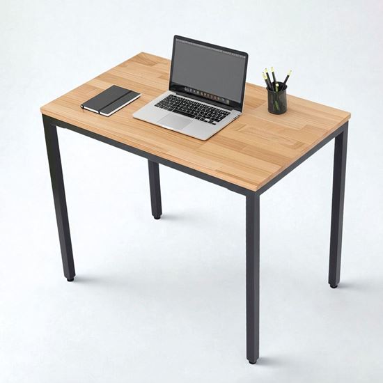 Bàn làm việc 100x60cm gỗ tự nhiên hệ Minimal 2 HBMN029