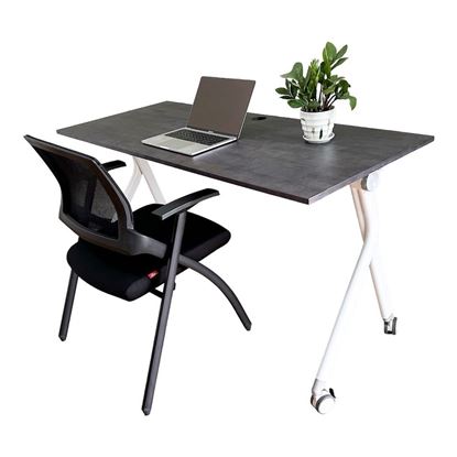 Bộ bàn 1m4 chân gấp BURKE và ghế xếp gọn CB68178