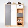 Tủ giày có ngăn kéo gỗ tự nhiên KG68066