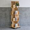 Kệ sách di động 4 tầng gỗ tự nhiên KS68190