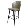 Ghế Bar nệm da simili chân sắt GBSK009
