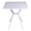 Bàn cafe vuông 70cm nhựa đúc nhiều màu ST3024