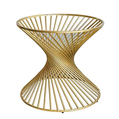 Chân bàn sắt lốc xoáy đk 80cm sơn tĩnh điện CHBCF024