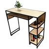 Bàn bar kết hợp kệ gỗ Plywood chân sắt BB015