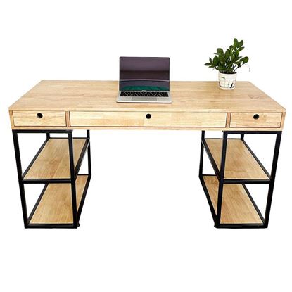 Bàn làm việc có hộc chân kết hợp kệ BD68092