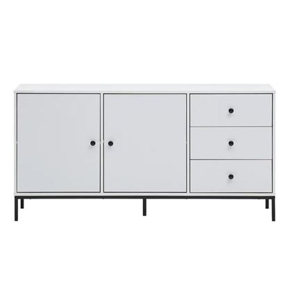 Tủ gỗ trang trí đế chân sắt KTB68125