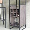 Bàn bar chân kết hợp tủ đựng rượu BB016