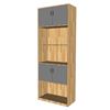 Tủ hồ sơ 5 tầng gỗ tự nhiên THS68058