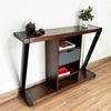Bàn console bàn trang trí mặt gỗ khung sắt CST049