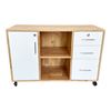 Tủ hồ sơ di động gỗ tự nhiên TCN68025