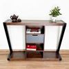 Bàn console bàn trang trí mặt gỗ khung sắt CST049