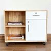 Tủ cá nhân di động có ngăn kéo gỗ tự nhiên TCN68031