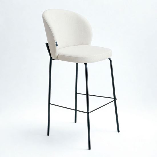 Ghế bar nệm vải khung chân sắt GAK189H