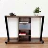 Bàn console bàn trang trí mặt gỗ khung sắt CST049