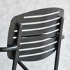 Ghế cafe, ghế ngoài trời sắt sơn tĩnh điện TTG008