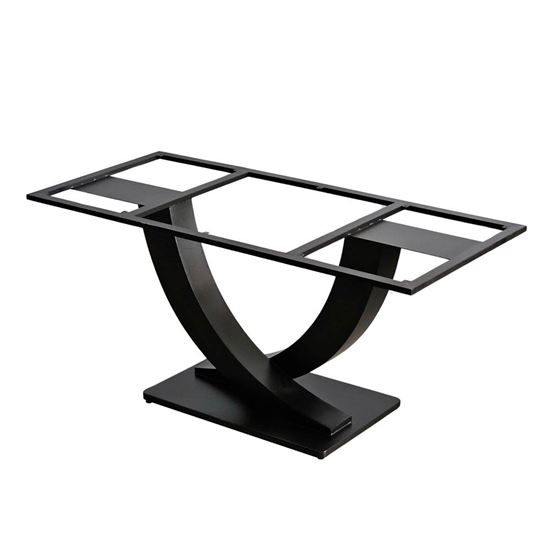 Chân bàn ăn chữ V sắt sơn tĩnh điện CHBBA014