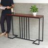 Bàn console, bàn trang trí gỗ tràm chân sắt CST046