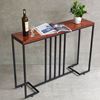 Bàn console, bàn trang trí gỗ tràm chân sắt CST046