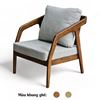Ghế sofa đơn Kana nệm vải khung gỗ GSD68058