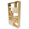 Kệ sách trang trí gỗ Plywood KS68166