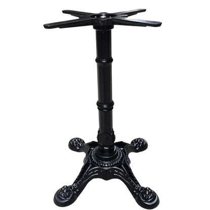 Chân bàn gang đúc 4 chĩa mỹ nghệ CBCF018