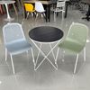 Bộ Bàn Cafe Tròn Và 2 Ghế Lưng Nhựa Nhiều Màu CBCF160