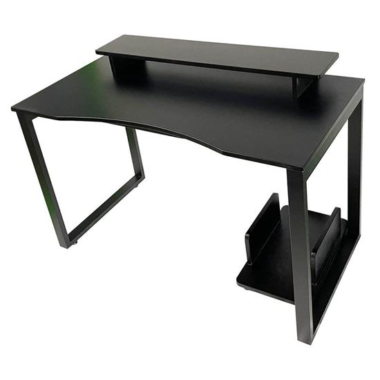 Bàn Gaming gỗ cao su chân sắt lắp ráp GD68048