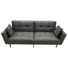 Sofa bed 1m95 nệm bọc vải màu xám SFG68022