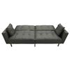 Sofa bed 1m95 nệm bọc vải màu xám SFG68022