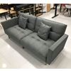 Sofa bed 1m95 nệm bọc vải màu xám SFG68022