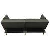 Sofa bed 1m95 nệm bọc vải màu xám SFG68022