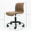 Ghế làm việc nệm da chân xoay GAKJB-066X