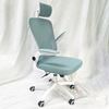 Ghế văn phòng có tựa đầu tay lật màu xanh MF8332LXN