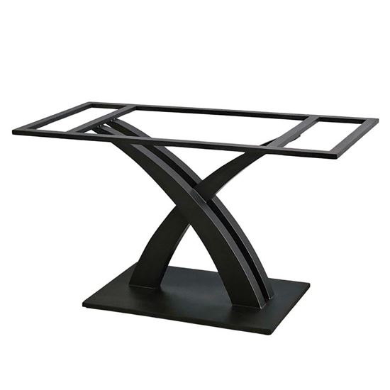 Chân bàn ăn sắt sơn tĩnh điện CHB68053