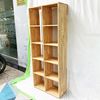 Kệ sách gỗ đơn giản 5 tầng 10 ngăn KS68147