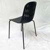 Ghế cafe lưng nhựa chân sắt sơn đen ST3003A