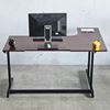 Bàn Gaming góc L 140x100cm gỗ cao su chân sắt lắp ráp GD68102