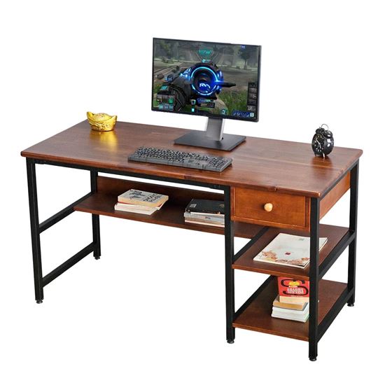 Bàn làm việc có ngăn kéo 140x60cm gỗ tràm BD68142