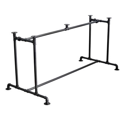 Chân bàn ống nước sắt 150x70cm sơn tĩnh điện HCPP015