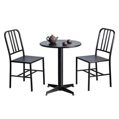 Combo bộ bàn ghế cafe sắt ngoài trời CBNT009