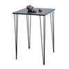 Bàn bar mặt vuông 70x70cm chân sắt Hairpin sơn tĩnh điện BB037